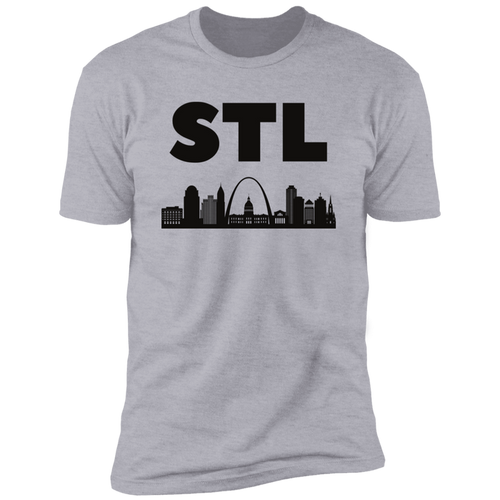 Premium Soft Cotton T-Shirt  - STL Skyline