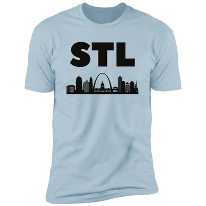 Premium Soft Cotton T-Shirt  - STL Skyline