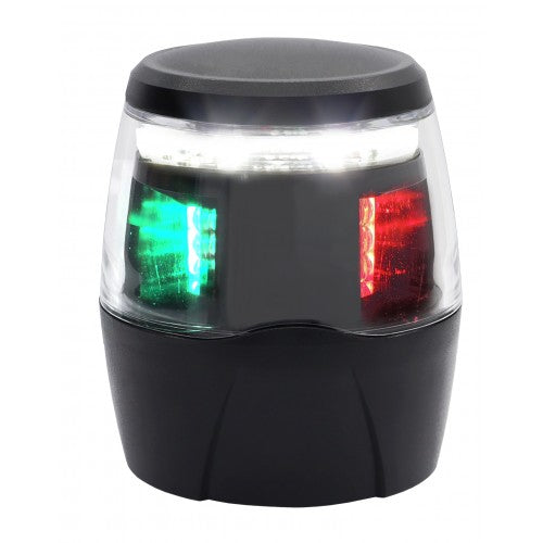QLED LED NAVIGATION 2NM, TRI-COLOUR / ANCHOR LAMP WHITE 3NM, 360DEG., 9-33V... - Bosuns Boat