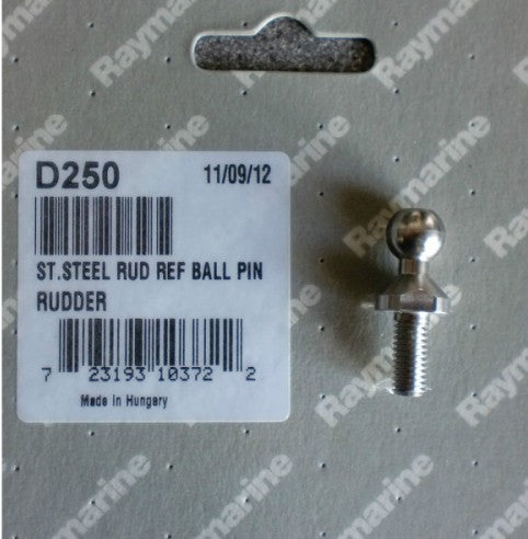 Raymarine ST Steel Rudder Reference Ball Pin. D250 - Bosuns Boat