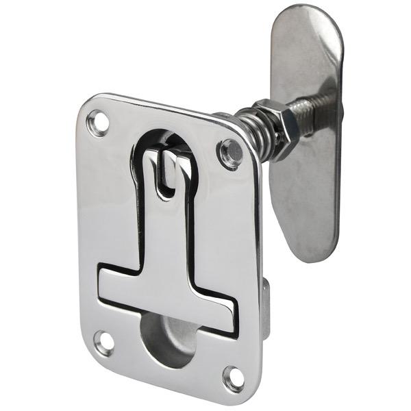 Rectangular Latch - Heavy Duty Compression Recessed Stainless Steel