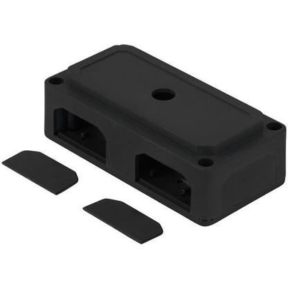 Relaxn 12-48V Heavy-Duty Buss Bar Box - 4 Way M10 - 138(L) x 69(W) x 44(H)mm
