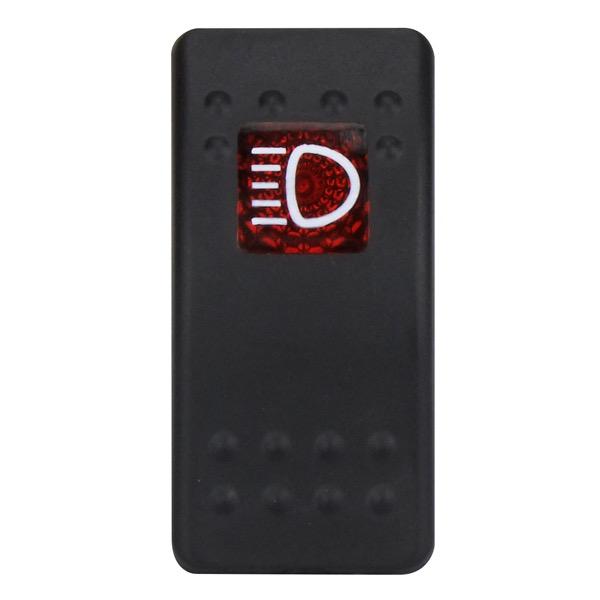 Relaxn 12/24V Waterproof Rocker Switch C7 - Driving/Spot Light - On/Off