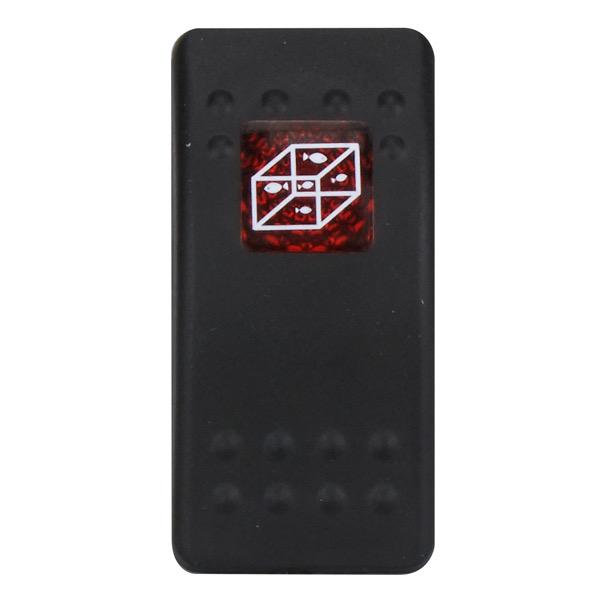 Relaxn 12/24V Waterproof Rocker Switch C7 - Live Bait - On/Off