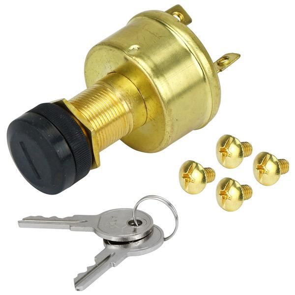 Relaxn 12V Waterproof Momentary Ignition Switch - 20mm Cut-out Diameter