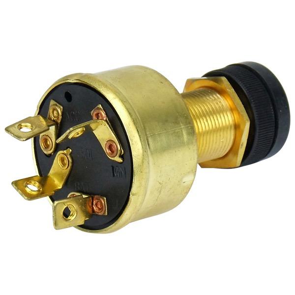 Relaxn 12V Waterproof Momentary Ignition Switch - 20mm Cut-out Diameter