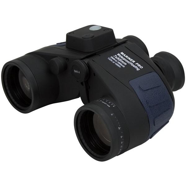 Relaxn 7 x 50 Mariner Pro Binocular with Compass - Black/Navy