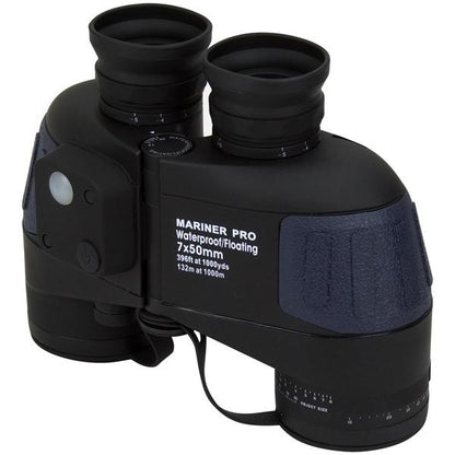 Relaxn 7 x 50 Mariner Pro Binocular with Compass - Black/Navy
