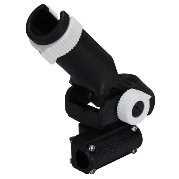 Relaxn Adjustable Rod Holder w/ Side Mount Bracket