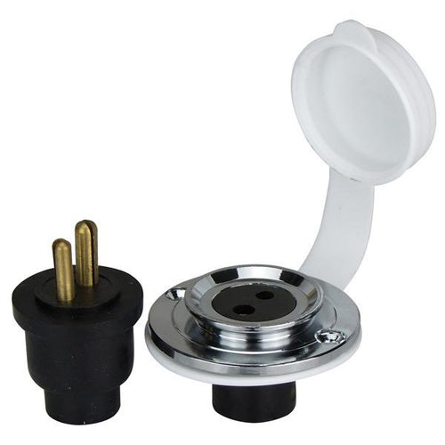 Relaxn Chrome Plated Connector - 2 Pin