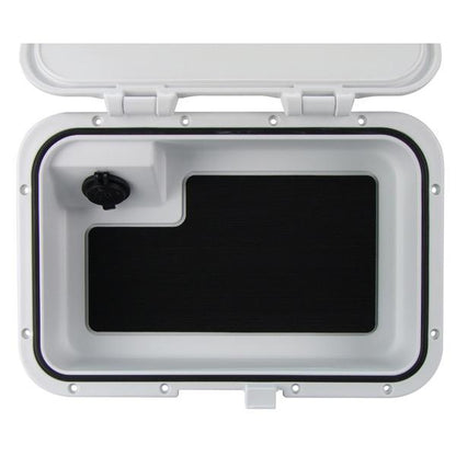 Relaxn Glove Box with Dual USB - 311(L)mm x 223(W)mm x 81(D)mm