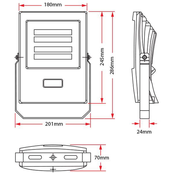 Relaxn LED Flood Light 240V AC