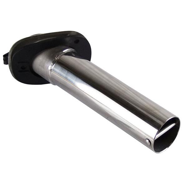 Relaxn Oval Head Angled Flush Mount Heavy Duty Rod Holder w/ Cap