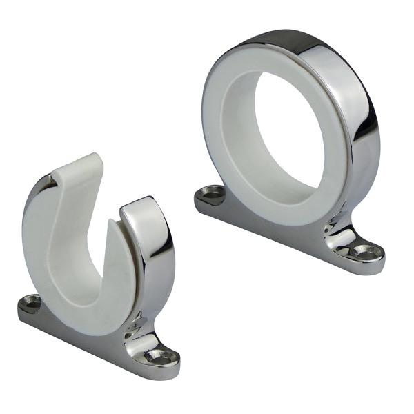 Relaxn Rod Holder Hanger - Stainless Steel