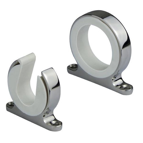 Relaxn Rod Holder Hanger - Stainless Steel