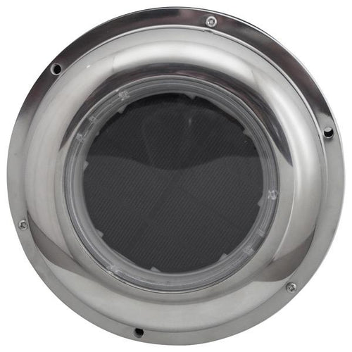 Relaxn Stainless Steel Solar Power Ventilation Fan - Bosuns Boat