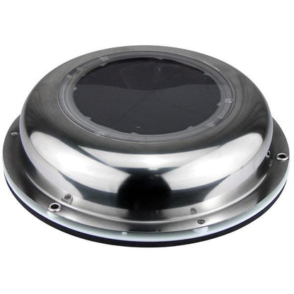 Relaxn Stainless Steel Solar Power Ventilation Fan - Bosuns Boat