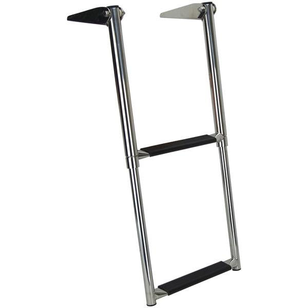Relaxn Stainless Steel Telescopic Boarding Ladder