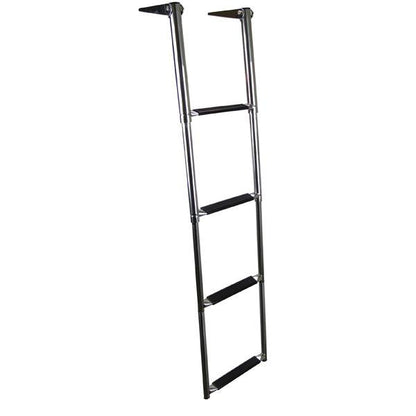 Relaxn Stainless Steel Telescopic Boarding Ladder