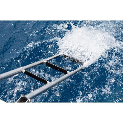 Relaxn Stainless Steel Telescopic Boarding Ladder