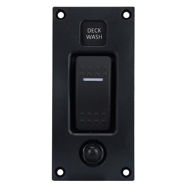 RELAXN SWITCH PANEL 12V - DECK WASH / LIVE BAIT