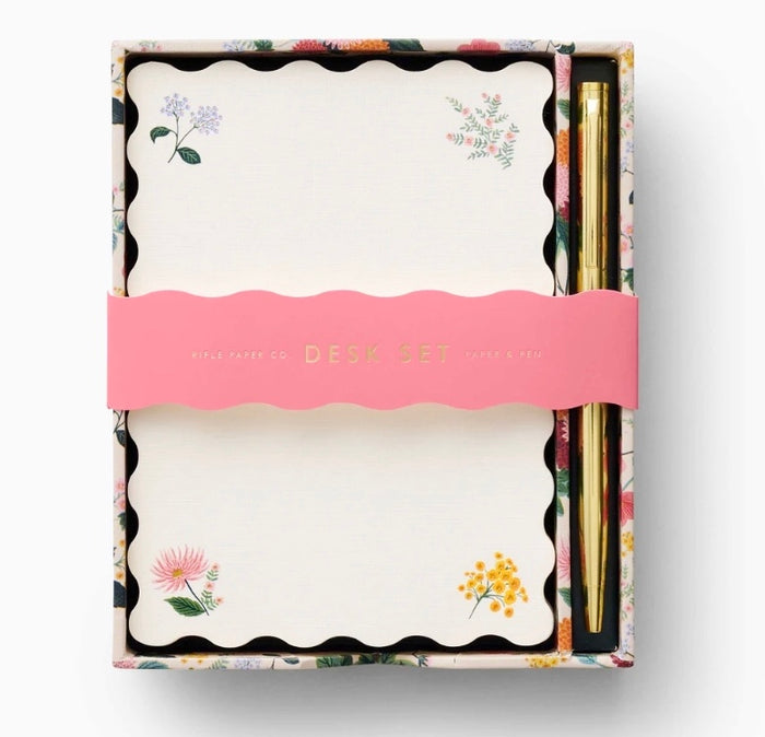 Rifle Paper Co. Desk Set, Dahlia