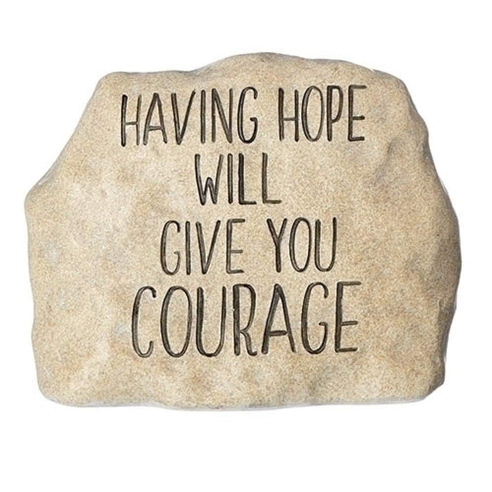 Roman 5" Having Hope Stone   #12072  Free Shipping