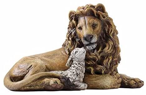Roman Joseph Studios Lion and Lamb Figurine   #35859   Free Shipping