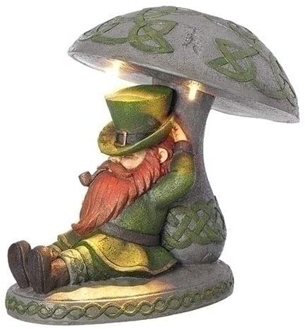 Roman Leprechaun Solar Garden Statue   #12077  Free Shipping