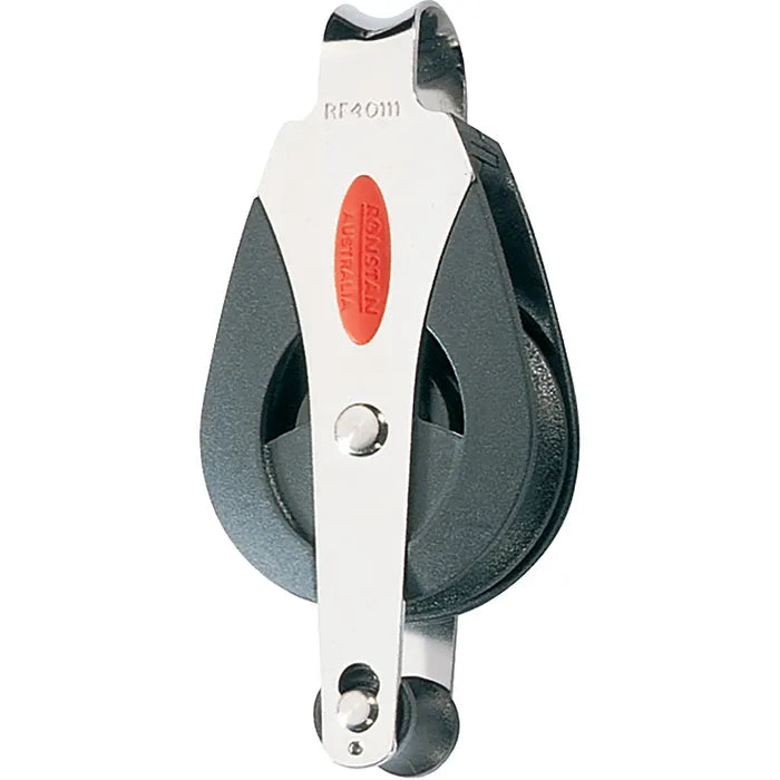 Ronstan 40 Ball Bearing Block, Loop Top with Becket RF40111
