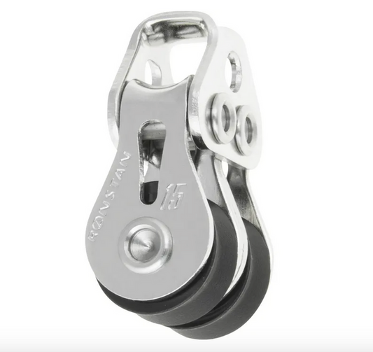 Ronstan Series 15 Ball Bearing Double Block with Loop Top RF15202 - Bosuns Boat