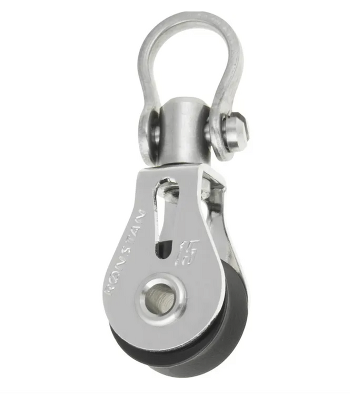 Ronstan Series 15 Ball Bearing Single Block with Swivel Shackle RF15100