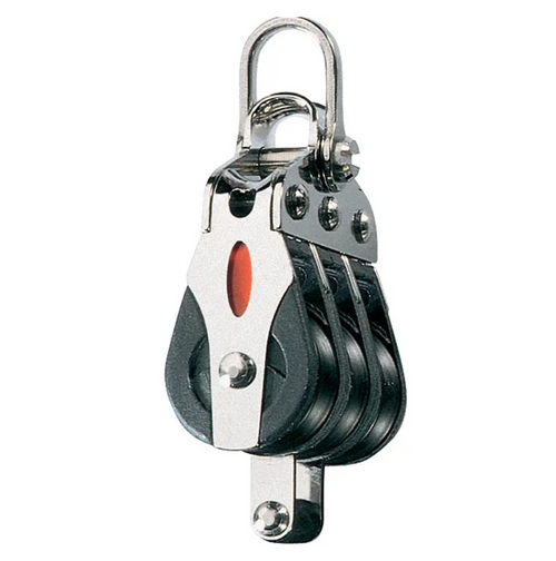 Ronstan Series 20 Ball Bearing Triple Block with Becket and Shackle RF20312
