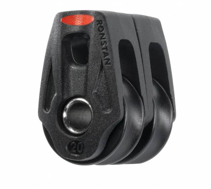 Ronstan Series 20 Orbit Block™, Double Lashing RF25209 - Bosuns Boat