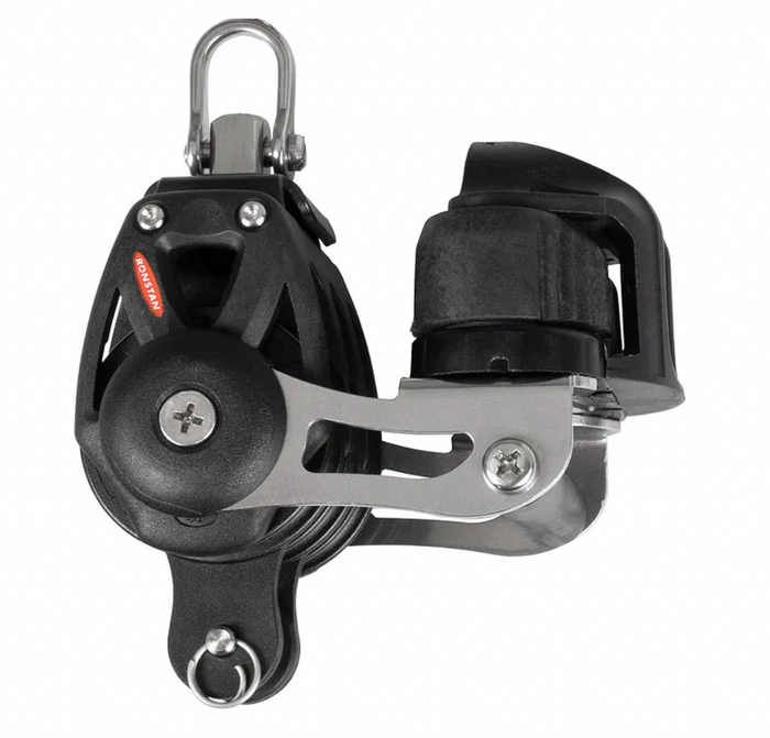 Ronstan Series 40 Ball Bearing Orbit Block™, Triple, Cam Cleat RF48330 - Bosuns Boat