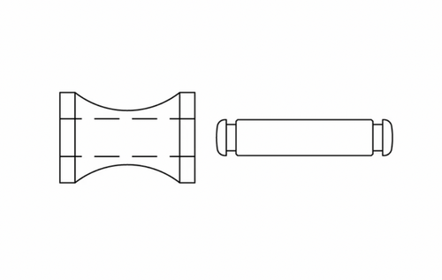 Ronstan Series 40 Replacement Becket and Pin RF41010 - Bosuns Boat