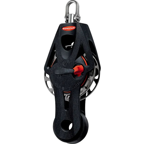 Ronstan Series 55 Orbit Block™, Ratchet with Fiddle, Becket, and Cam Cleat RF56530