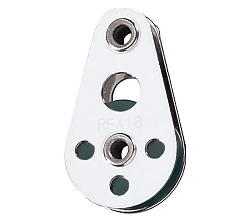 Ronstan Wire Block, 25mm Nylatron® Sheave Tube Rivet RF418
