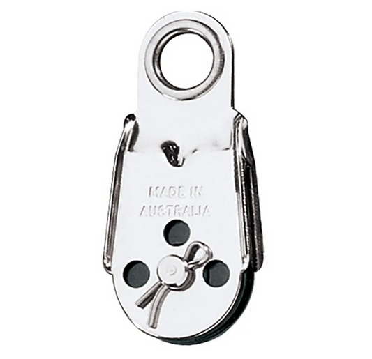 Ronstan Wire Block, 25mm Removeable Nylatron® Sheave RF468 - Bosuns Boat
