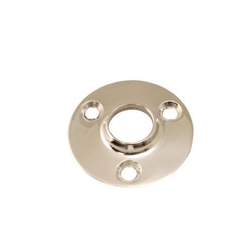 Round Base with Socket - 90 Tube Angle - 25mm - Bosuns Boat