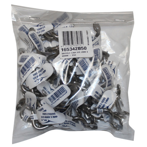 Saddle - Stainless Steel (Bulk Packed Item)