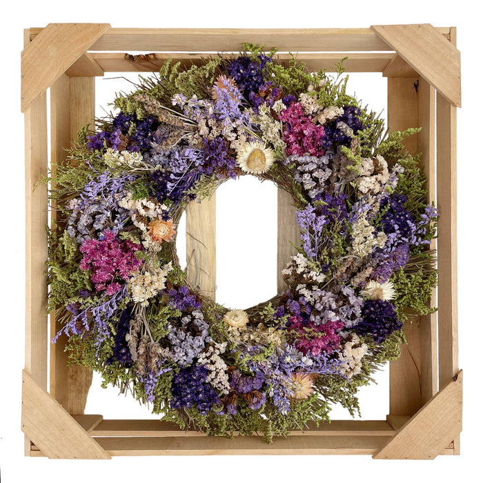 San Anselmo Dried Floral Herbal Wreath