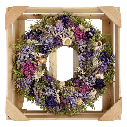 San Anselmo Dried Floral Herbal Wreath