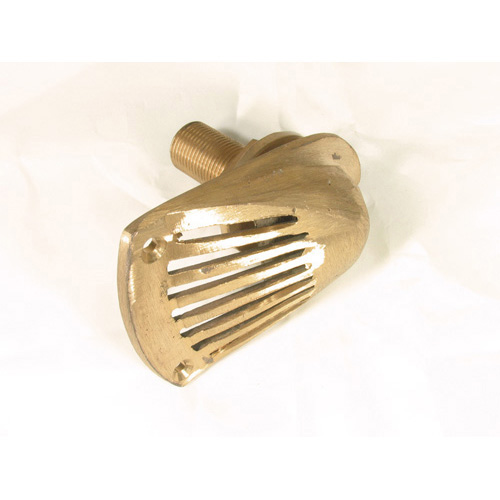Scoop Skin Fitting - Bronze - Bosuns Boat