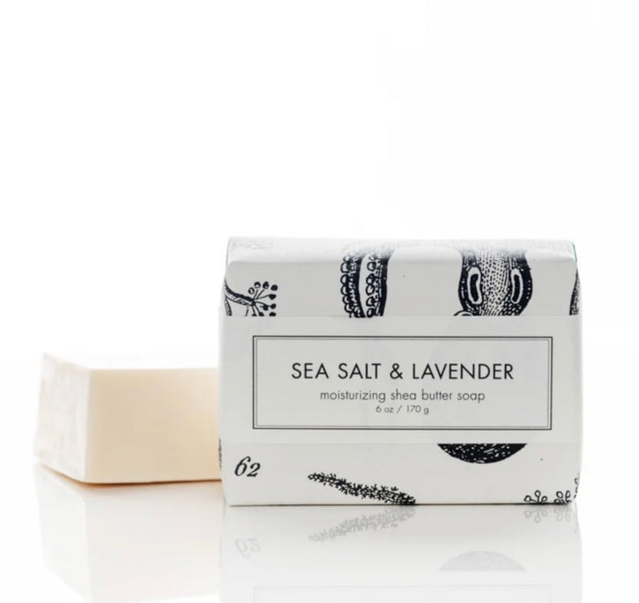 Sea Salt & Lavender Shea Butter Soap