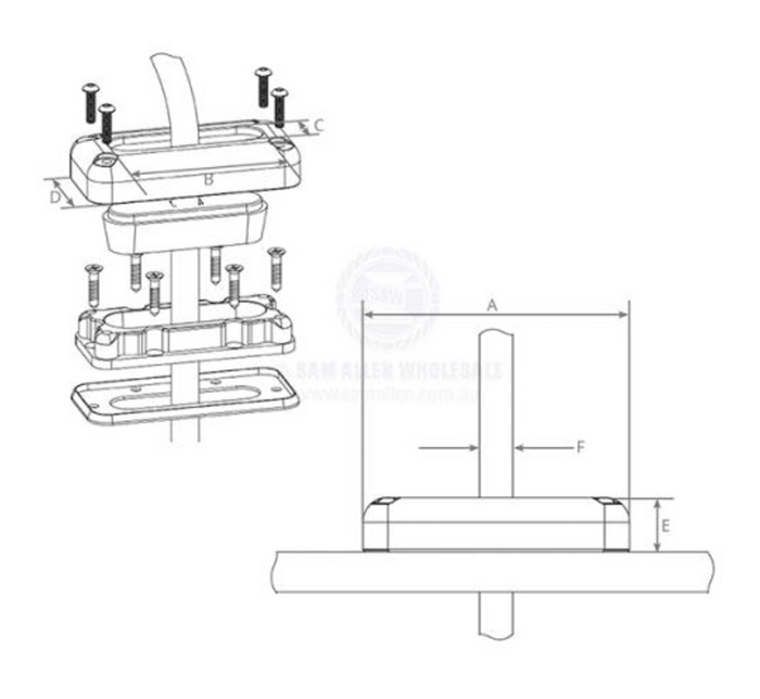 SEAVIEW CABLE SEALS FOR MULTIPLE WIRES SIZES (UP TO 10.6MM CABLE DIAMETRE) - Bosuns Boat