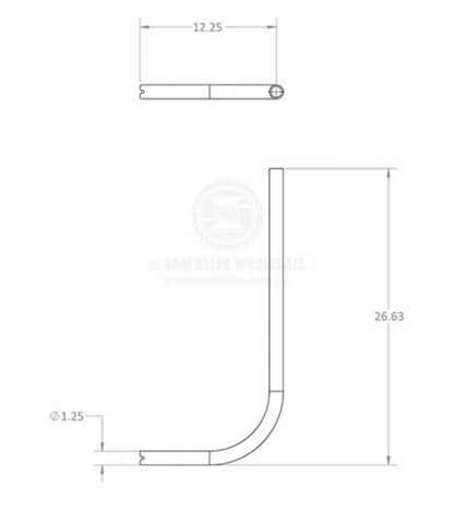SEAVIEW LIGHT BAR FOR 20 INCH OR SMALLER SATDOMES 970778 - Bosuns Boat