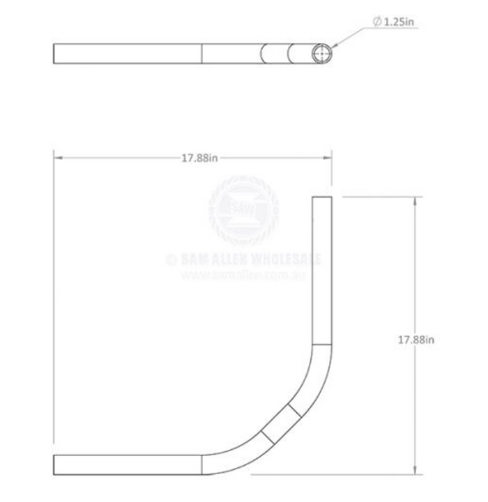 SEAVIEW LIGHT BAR FOR CLOSED DOME RADAR - Bosuns Boat