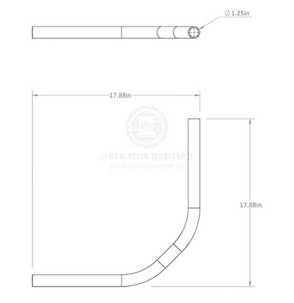 SEAVIEW LIGHT BAR FOR CLOSED DOME RADAR - Bosuns Boat