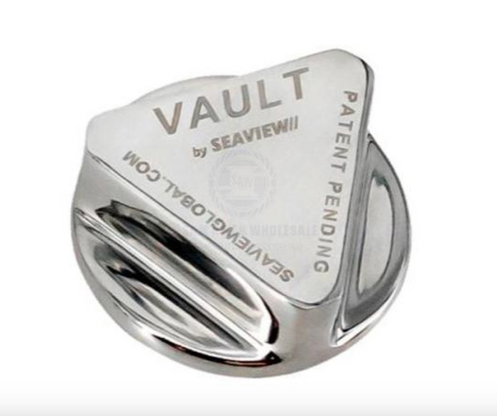 SEAVIEW POLISHED S/S VAULT DRAIN PLUG 970914 - Bosuns Boat